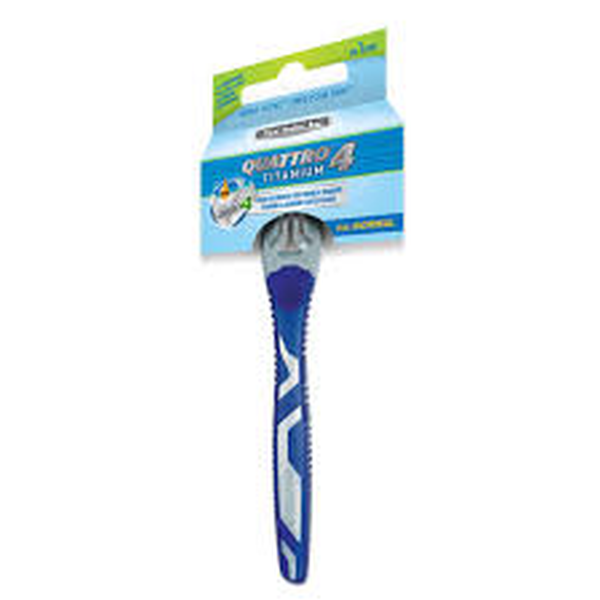 MAQUINA DE AFEITAR SCHICK QUATTRO4 TITANIUM PIEL NORMAL