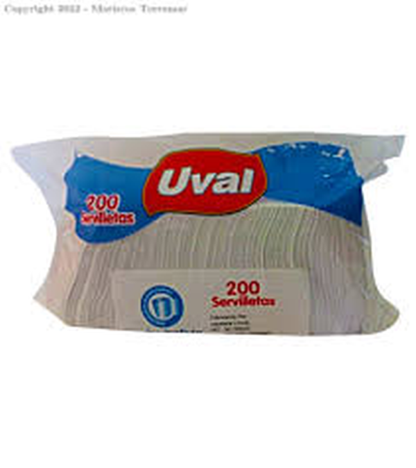 UVAL 200 SERVILLETAS