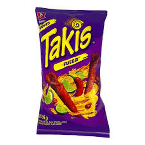TAKIS  FUEGO BARCEL 56 G.