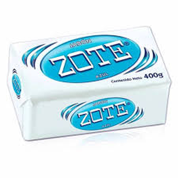 JABON EN BARRA ZOTE 400G AZUL
