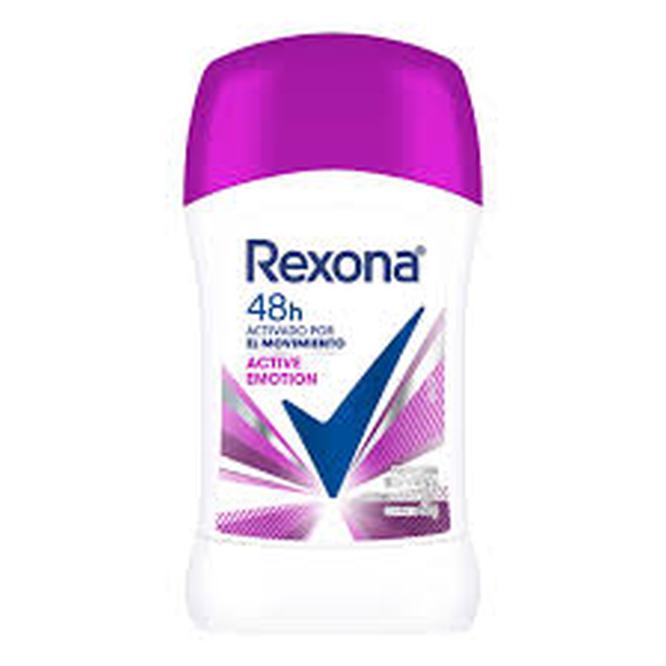 ANTITRASPIRANTE UNILEVER 50G REXONA 48 HORAS ACTIVE EMOCION