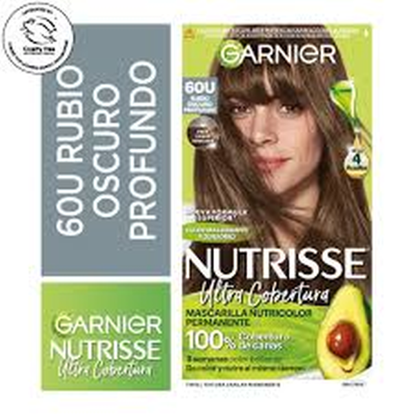 TINTE DE CABELLO NUTRISE 60U RUBIO OSCURO PROFUNDO