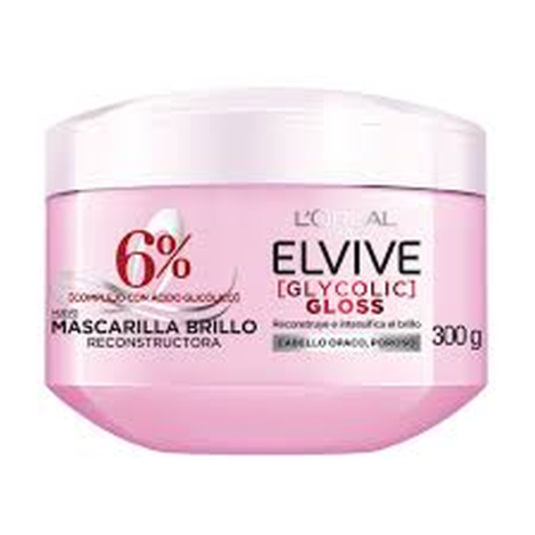 MASCARILLA L'OREAL ELVIVE 300G BRILLO RECONSTRUCTORA