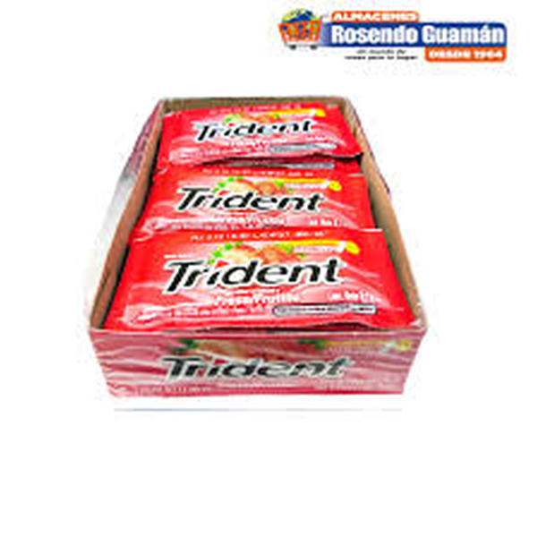 TRIDENT SABOR A FRESA/FRUTILLA