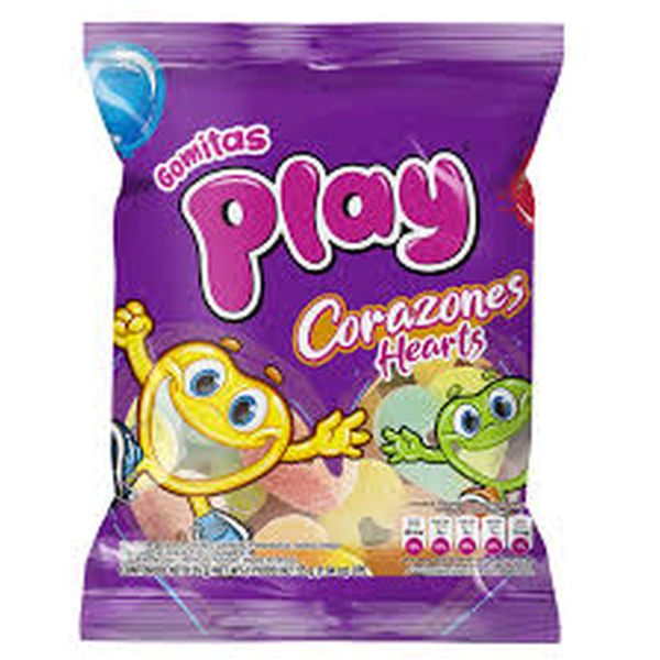 GOMITAS PLAY 55 G. CORAZONES HEARTS