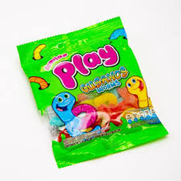 GOMITAS PLAY 55 G. GUSANOS WORMS