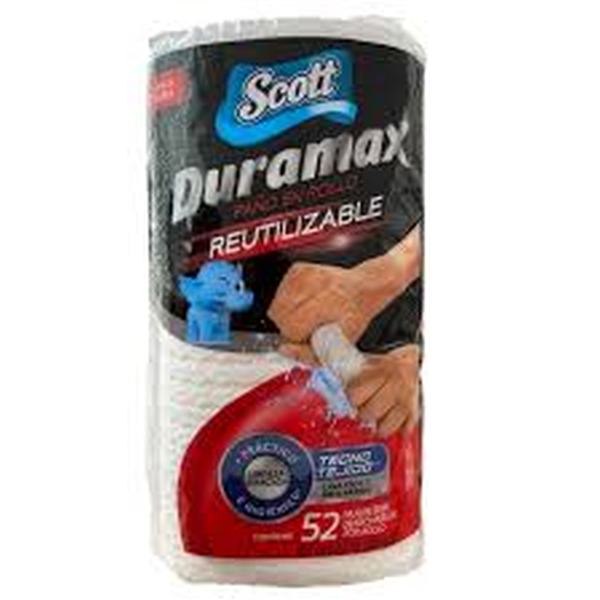 PA?O EN ROLLO DURAMAX SCOTT 52 PA?OS REUTILIZABLES