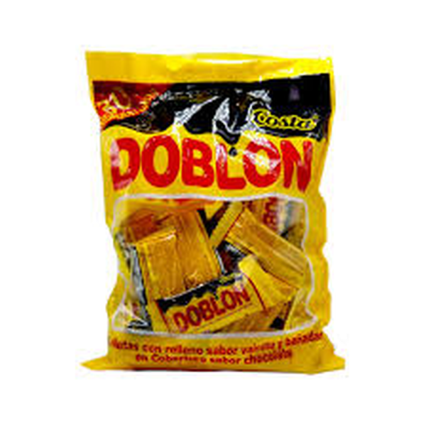 GALLETAS CON RELLENO DOBLON 30 UNIDADES. COSTA