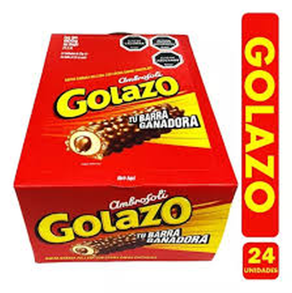 GOLAZO AMBROSOFI 24 UNIDADES SABOR CHOCOLATE