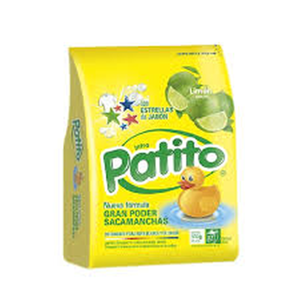 DETERGENTE EN POLVO PATITO 640G LIMON