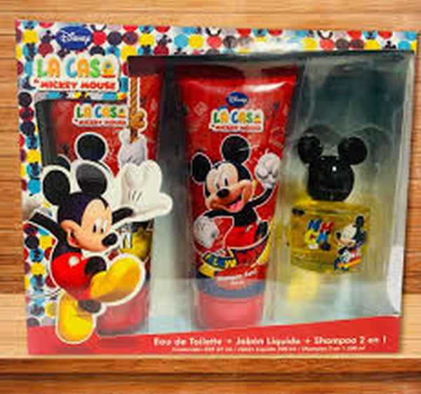 SET BABY DISNEY SHAMPOO 300ML + COLONIA 120ML MIKE