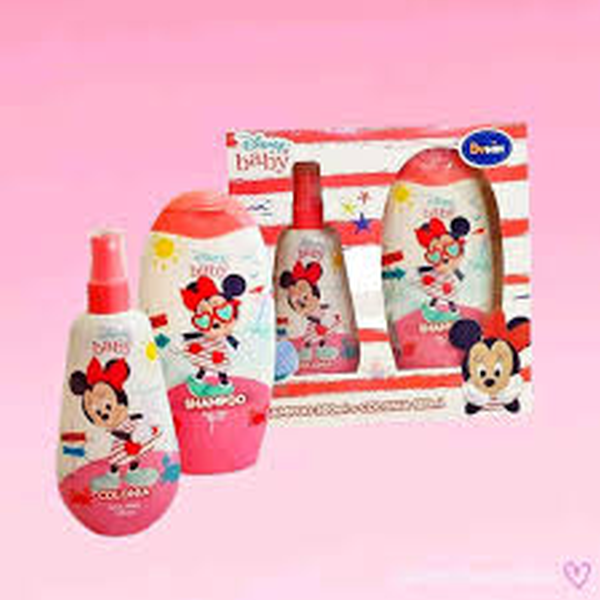 SET BABY DISNEY SHAMPOO 300ML + COLONIA 120ML MINEE