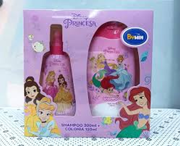 SET DISNEY PRINCESA SHAMPOO 300ML + COLONIA  120ML