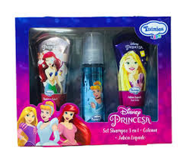 SET BABY DISNEY PRINCESA SHAMPOO 100ML + JAB LIQUIDO 100ML + COLONIA 120ML
