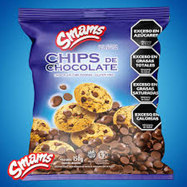 GALLETAS CHISPITAS DE CHOCOLATE 350 G.