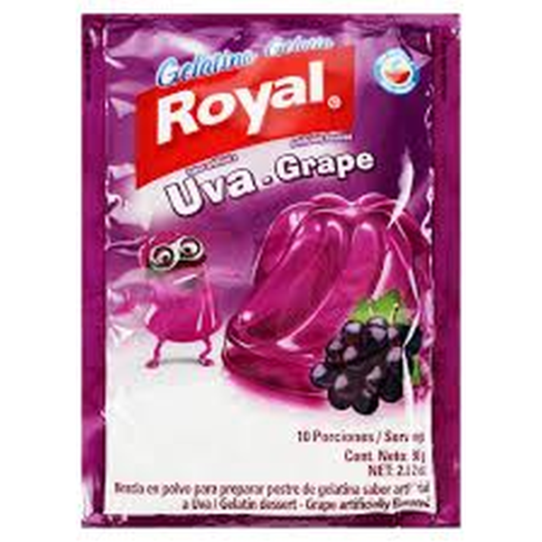 GELATINA EN POLVO MOMAY 190 G. SABOR UVA