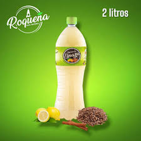 REFRESCO DE LINAZA 2 LITROS.