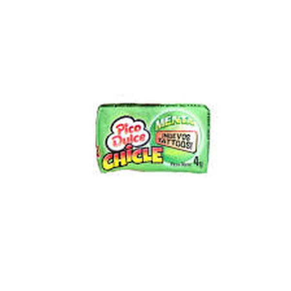 CHICLES CASAL 120 UNIDADES. QUIQUE TATUAJE MENTA