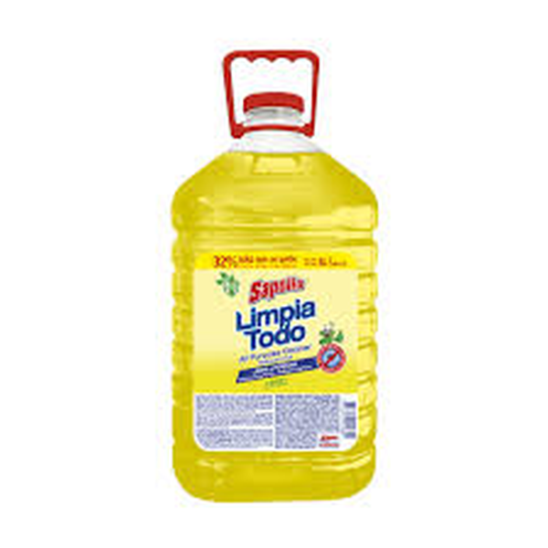 LIMPIA PIZOS SAPOLIO 5L LIMPIA TODO LIMON
