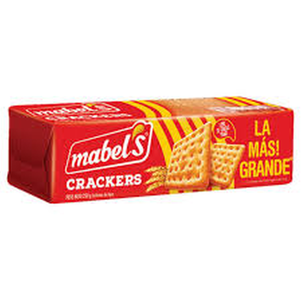 GALLETAS MABEL'S 225 G. CRACKERS CROCANTES Y DORADITAS