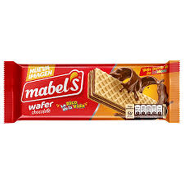 GALLETITAS WAFER CHOCOLATE MABEL'S 107 G.