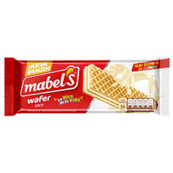 GALLETAS WAFER MABEL'S 107 G. COCO
