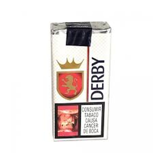 CIGARRILLOS DERBY RED 10 UNIDADES.