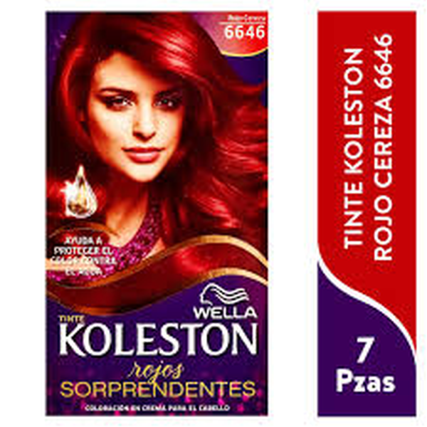 TINTE KOLESTON ROJOS SORPRENDENTES 6646 ROJO CEREZA