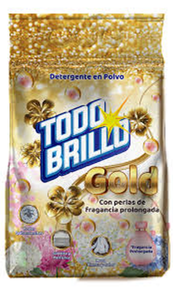 ACE TODO BRILLO GOLD 4 8kg 8KG CON PERLAS DE FRAGANCIA PROLONGADA