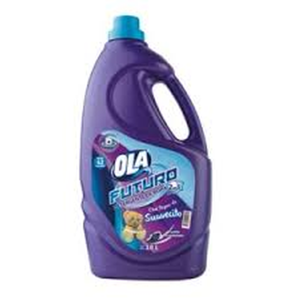 DETERGENTE DE ROPA OLA FUTURO 3.7L CON TOQUE DE SUAVECITO