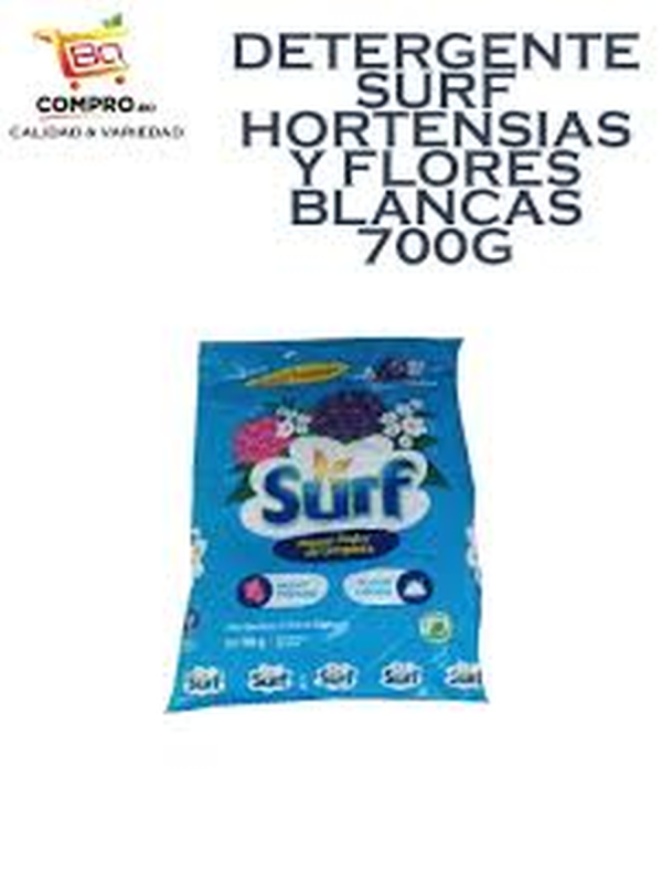 DETERGENTE UNILEVER 700KG SURF HORTENCIAS Y FLORES BLANCAS