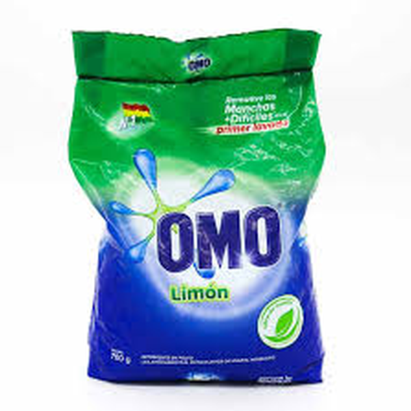 JABON EN POLVO OMO 650G  OMO LIMON CON BICARBONATO