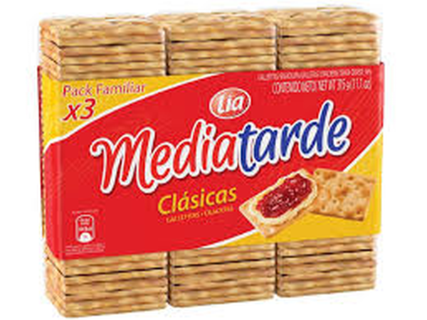 GALLETAS LIA 315 G. MEDIA TARDE CLASICAS