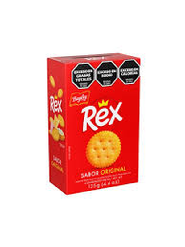 GALLETAS REX 125 G. SABOR ORIGINAL