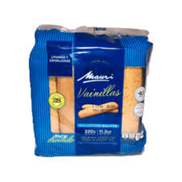 GELLETITAS DULCES MAURI 28 UNIDADES. VAINILLAS