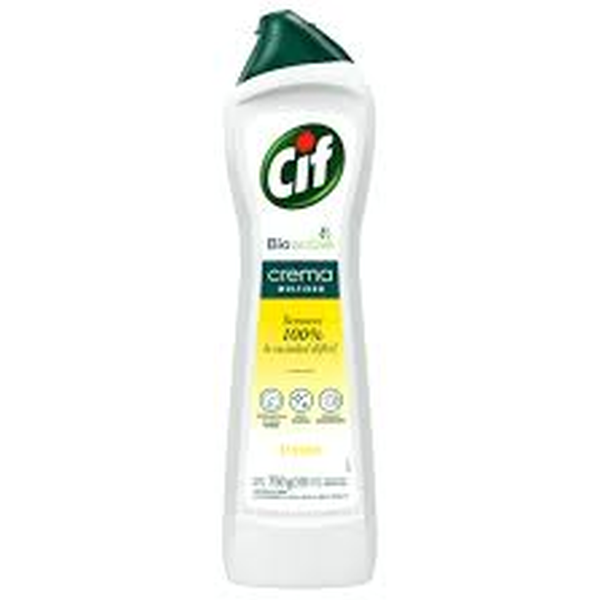 CREMA MULTIUSO CIF BIOACTIVE 500ML LIMON