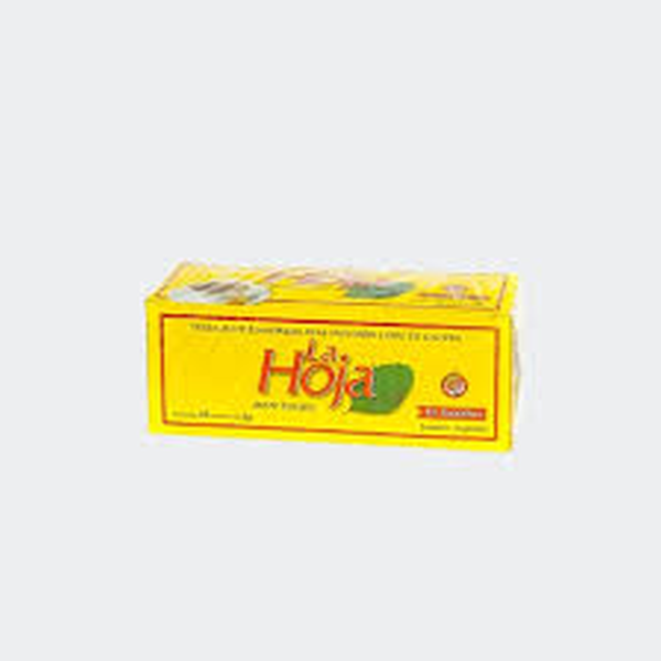 MATE LA HOJA 25 SAQUITOS. YERBA MATE LIBRE DE DE GLUTEN