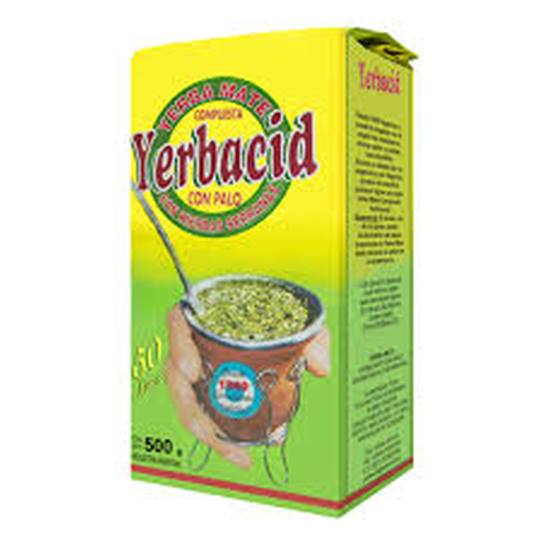 YERBA MATE YERBACID 500 G. YERBA MATE CON HIERBAS SERRANAS