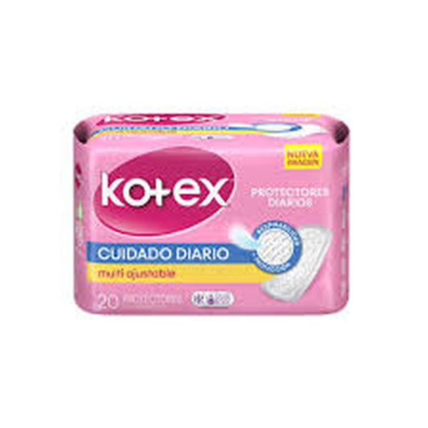 DIARIOS KOTEX 20 UNIDAD CUIDADO DIARIO FRESCA TODO EL DIARIO