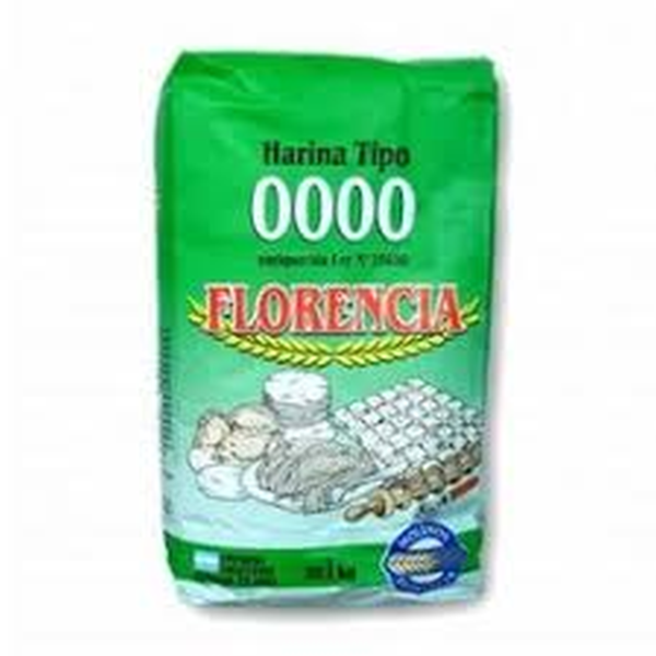 HARINA FLORENCIA 1 KG. HARINA  TIPO 0000