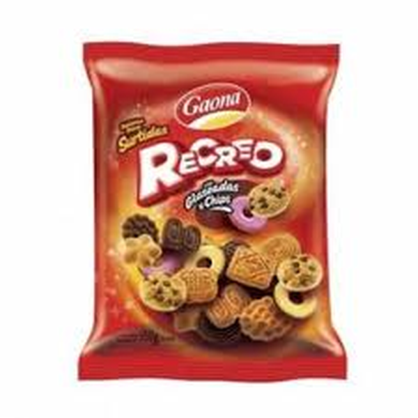 GALLETAS DULCES SURDIS RECREO GAONA 300 G. CON GLASEADAS Y CHIPS
