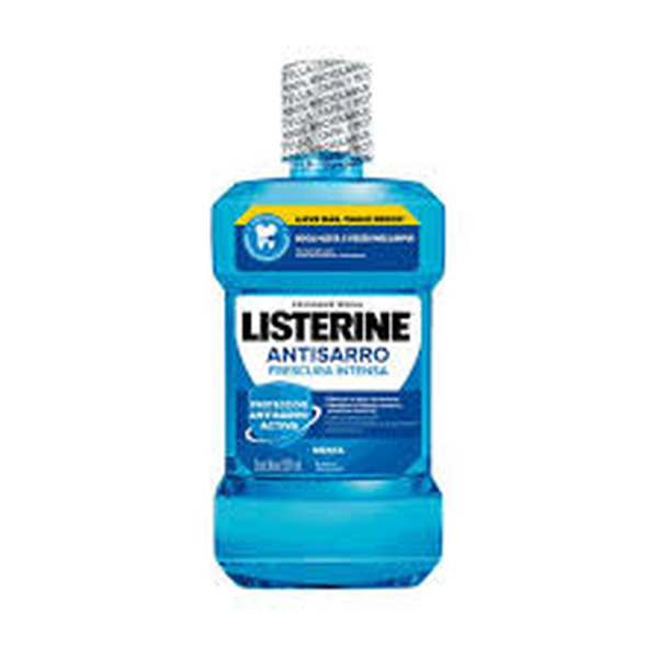 ENJUAGUE BUCAL LISTERINE 500ML LISTERINE ANTISARRO FRESCURA INTENSA MENTA