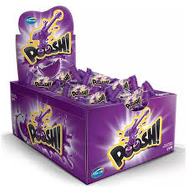 CHICLE POOSH!  SABOR UVA