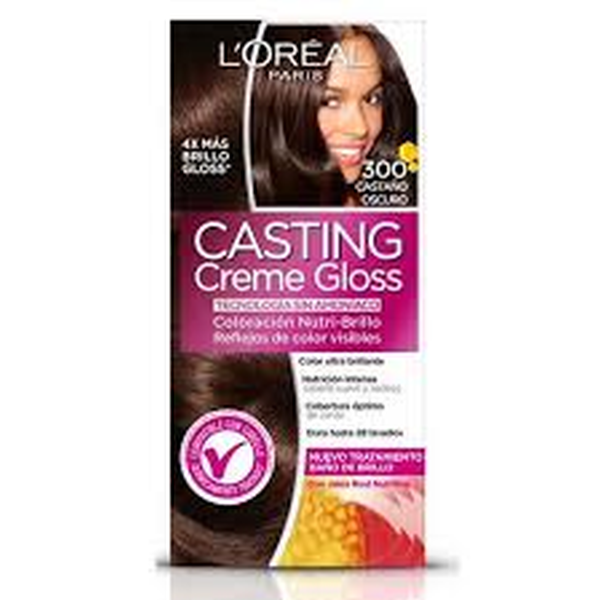 TINTE L'OREAL PARIS 300 CASTA?O OSCURO
