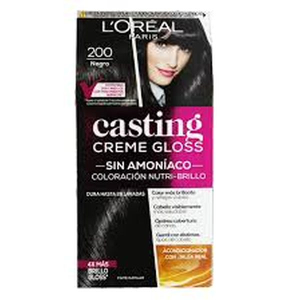 TINTE L'OREAL PARIS 200 NEGRO