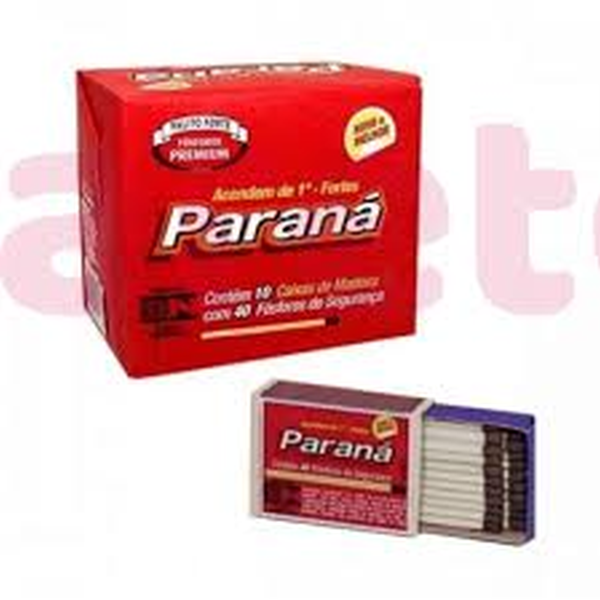 FOSFOROS PARANA 10 CAJAS CON 40 UNIDADES