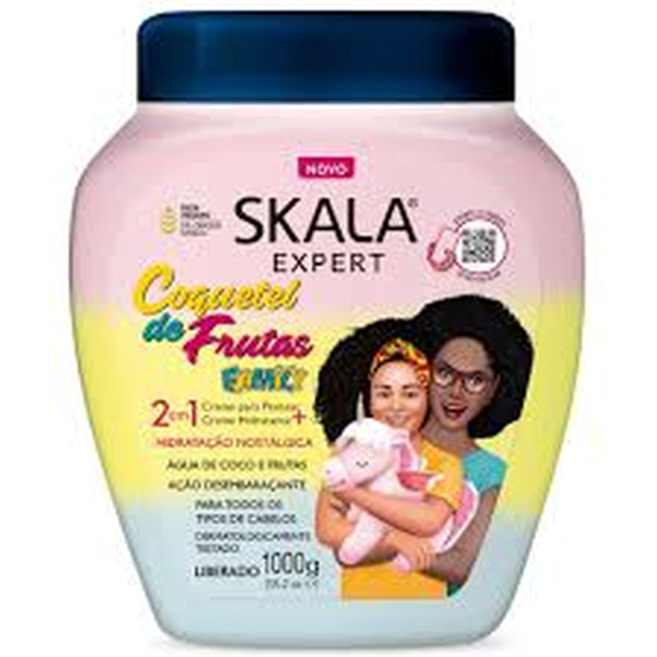 MASCARA P/CABELLO SKALA 1000 G. COQUETEL DE FRUTAS FAMILY