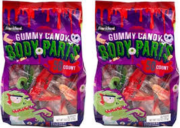 GUMMY BODY PARTS CANDY LOKA 30 PACK